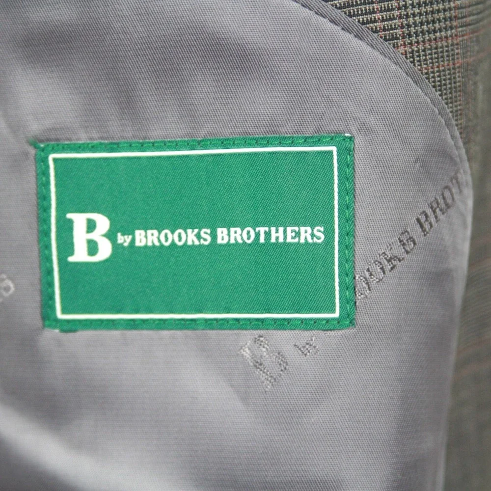 B By Brooks Brothers Men's Suit Separates Jacket Classic-Fit 42L